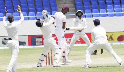 When Windies surrendered meekly against India...