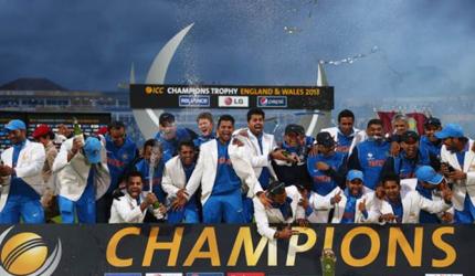 Champions Trophy winner's purse hiked