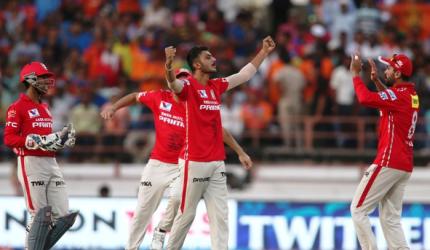 IPL PHOTOS: Axar takes hat-trick as Punjab stun leaders Gujarat