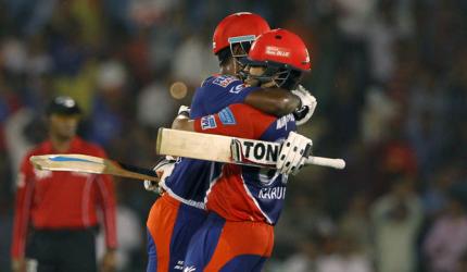 IPL PHOTOS: Nair, Brathwaite keep Delhi's play-off hopes alive