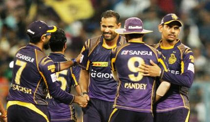 IPL PHOTOS: Pathan, Narine take Knight Riders into play-offs