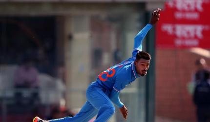 What is Hardik Pandya's role with the ball for Team India?