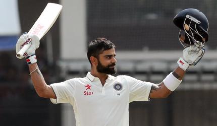 PHOTOS: Supreme Kohli, composed Rahane punish New Zealand