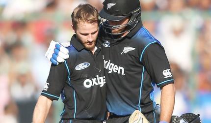 2nd ODI PHOTOS: Williamson ends New Zealand's winless run