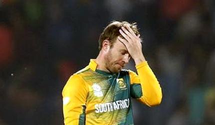 AB de Villiers ruled out of T20I series