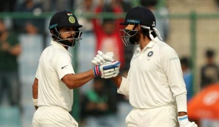 Record breaking Kohli, solid Vijay punish Sri Lanka