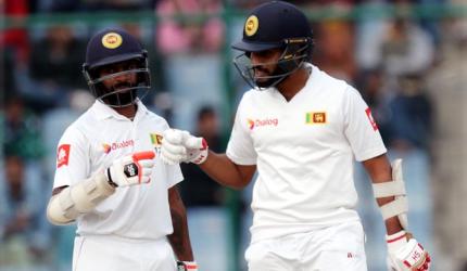 PHOTOS: De Silva ton helps Sri Lanka force draw, India win series