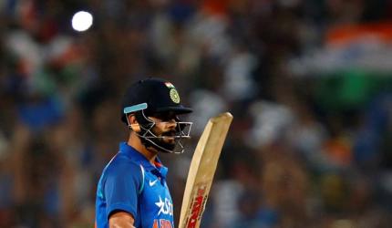 Super-chaser Virat Kohli matches Tendulkar!