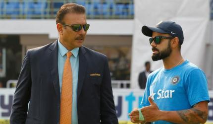 Shastri just can't stop praising leader Kohli