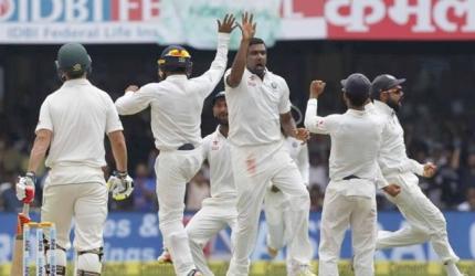 India level series as Australia crumble against spinners