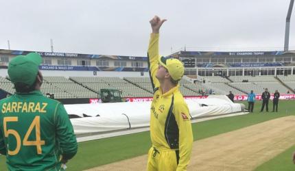 Champions Trophy: Rain mars Australia-Pakistan warm-up