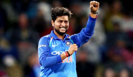 A new high for India's spin sensation Kuldeep!