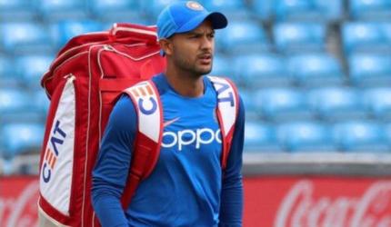 Agarwal replaces injured Dhawan in ODI squad