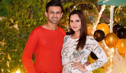 PIX: At Sania Mirza's birthday party