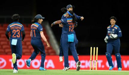 SEE: India pacer Shikha Pandey's magical delivery!