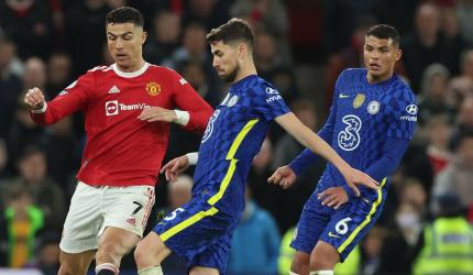 Ronaldo on target as United draw with Chelsea