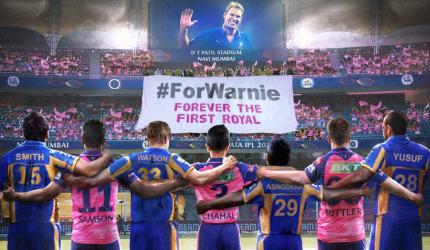 'For Warnie': RR Salute 1st Captain