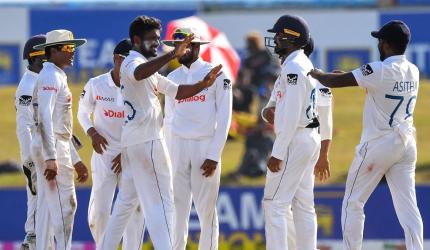 Sri Lanka eye big lead after Mendis all-round display