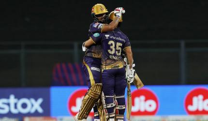 IPL PHOTOS: Spirited KKR down Royals to end losing run