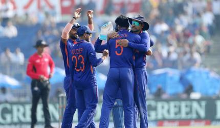 PHOTOS: Spinners guide India to series win over SA