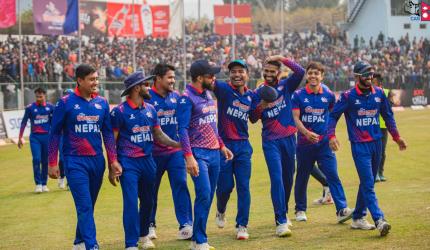 U-19 Nepali cricketers train in Bhopal