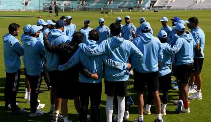 PIX: Team India In Prep Mode At Oval