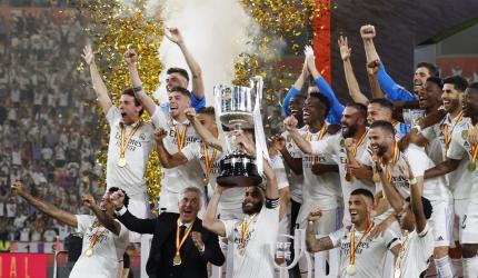 Rodrygo double gives Real Madrid Spanish Cup