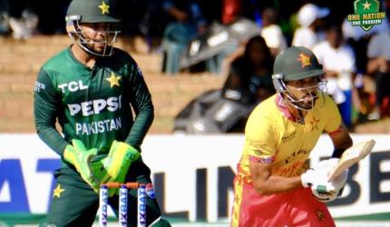 Pakistan crush Zimbabwe in first T20