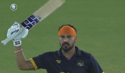 Unsold in IPL, Punjab's Anmolpreet makes history