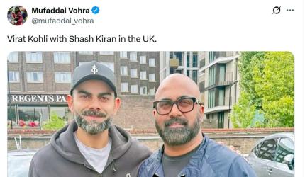 Kohli's Grey Beard Stuns Fans