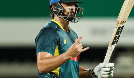 1st T20: Tim David's blazing 83 sinks South Africa