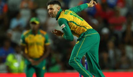 South Africa crush Australia as Maharaj runs riot