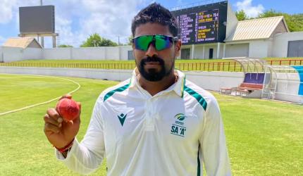 South Africa spinner Subrayen reported for suspect action