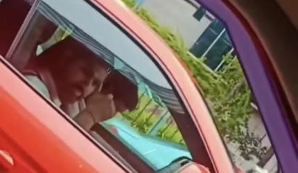 PIX: Stuck In Traffic, But Rohit Keeps His Cool!
