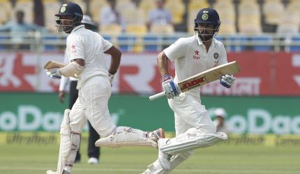 Kohli thanks Pujara for 'making his job much easier'