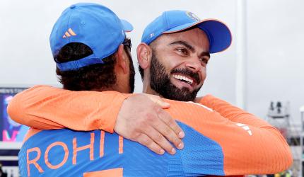 Rohit Recalls Barbados Bear-Hug With Kohli