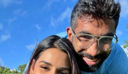 Sanjana's heartfelt birthday wish for Bumrah!