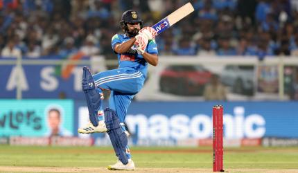 Rohit joins Tendulkar, Dravid, Kohli in 20K club!