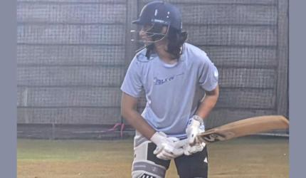 Courage personified: Smriti Mandhana preps for SL T20Is