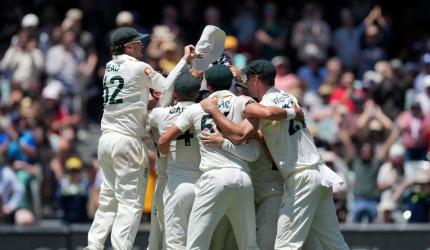 PIX: Australia crush England by 82 runs to retain Ashes 
