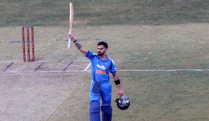 King Kohli breaks Tendulkar's List A record!
