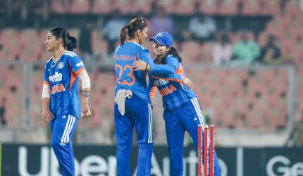 'Smriti and Shafali didn't let Harleen bat'