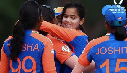 U-19 WC: Vaishnavi's hat-trick powers India to big win