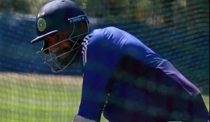 Bowlers' day out with the bat in Team India nets