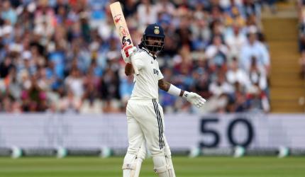 PIX: India in command as lead soars to 357 at lunch