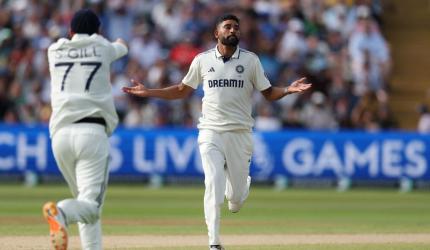 PIX: Gill, bowlers help India scent victory 