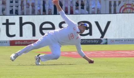 Root Breaches 'Wall' with Record 211th Test Catch