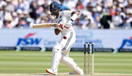 PIX: Rahul ton puts 3rd Test on knife-edge!
