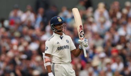 PIX: Jaiswal, Sudharsan Shine On Intriguing Day 1