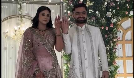 Rinku Singh gets engaged to Priya Saroj